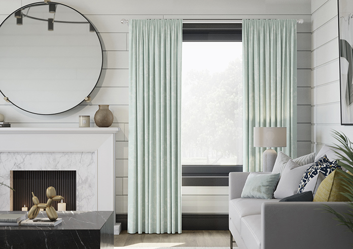 Laura Ashley Josette, Duck Egg - Made to Measure Curtains - Image 3